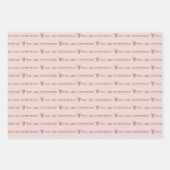 Echte kleuren zijn prachtige papierbladen met onmi inpakpapier vel (Voorkant 3)