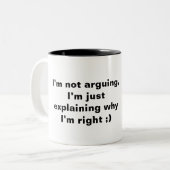 Echte koffie mok houdt het echt (Voorkant links)