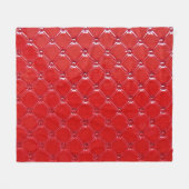 Echte lederen bekleding: veelzijdig decor fleece deken (Voorkant (Horizontaal))