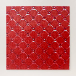 Echte lederen bekleding: veelzijdig decor legpuzzel