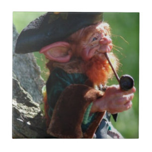 echte leprechaun tegeltje