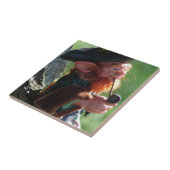 echte leprechaun tegeltje (Zijkant)