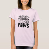 Echte Liefde Heeft Vier poten T-shirt (Voorkant)