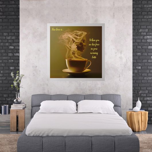 Echte liefde is... poster