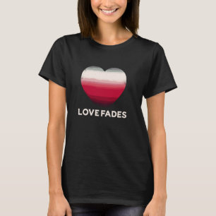 Echte Liefde Liefdesvogels Romantische Emotionele T-shirt