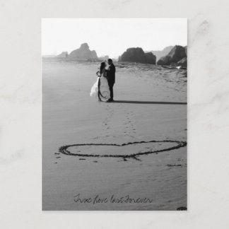 Echte liefde voor altijd briefkaart