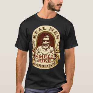 Echte Man die barbeque ruikt voor een Pitmaster sa T-shirt