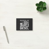Echte Man die smaakt naar Diesel Funny Mechanic Gi Post-it® Notes (Kantoor)