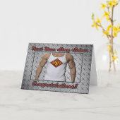 ECHTE MANNEN BLIJVEN SOBER Sobriety Recovery AA Ka Kaart (Gele Bloem)