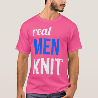 Echte Mannen Breien T-shirt