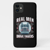 Echte mannen Case-Mate iPhone case (Achterkant)