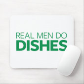 Echte Mannen doen hun brood Muismat (Met muis)