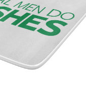 Echte Mannen doen hun brood Snijplank (Hoek)