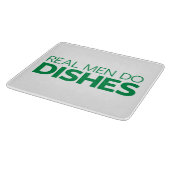 Echte Mannen doen hun brood Snijplank (Hoek)