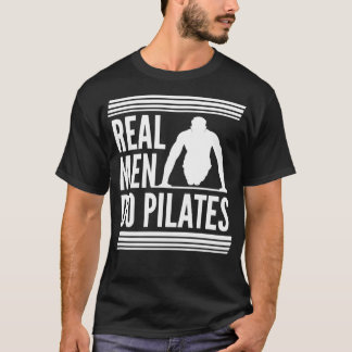 Echte Mannen doen piloten Lover I Love Pilates T-shirt