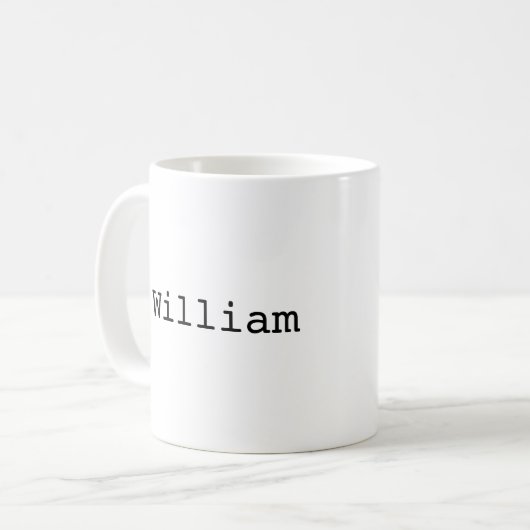 Echte Mannen Drink Tea Mok Funny Mug Mannen Custom (Voorkant links)
