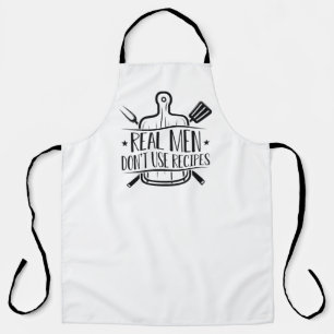 Echte Mannen gebruiken geen Ontvangers Schort