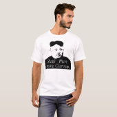 Echte Mannen hebben krommen T-shirt (Voorkant volledig)