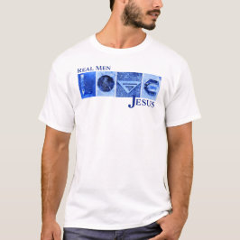 Echte Mannen houden van Jezus T-shirt