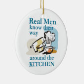 Echte Mannen Keramisch Ornament (Rechts)