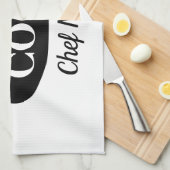 Echte mannen koken leuke keukenhanddoeken voor sto (Quarter Fold)