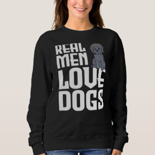Echte Mannen Liefde Honden Duitse Herder Pet Voor Trui