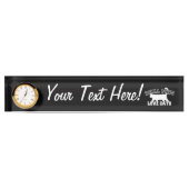 Echte Mannen Liefde Katten Deze is wit Naambordje (Voorkant)