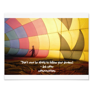 Echte Mannen lopen Foto Afdruk