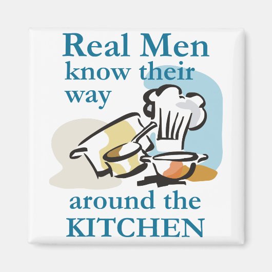 Echte Mannen Magneet (Voorkant)