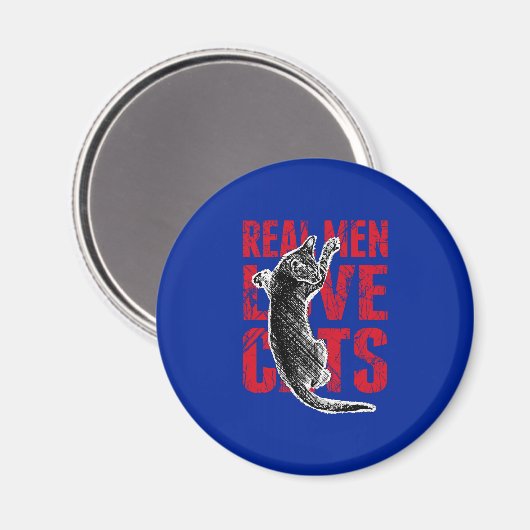 Echte Mannen Magneet (Voorkant / Achterkant)