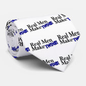 Echte Mannen maken tweelingen (B) Stropdas (Opgerold)