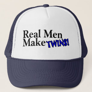 Echte Mannen maken tweelingen (B) Trucker Pet