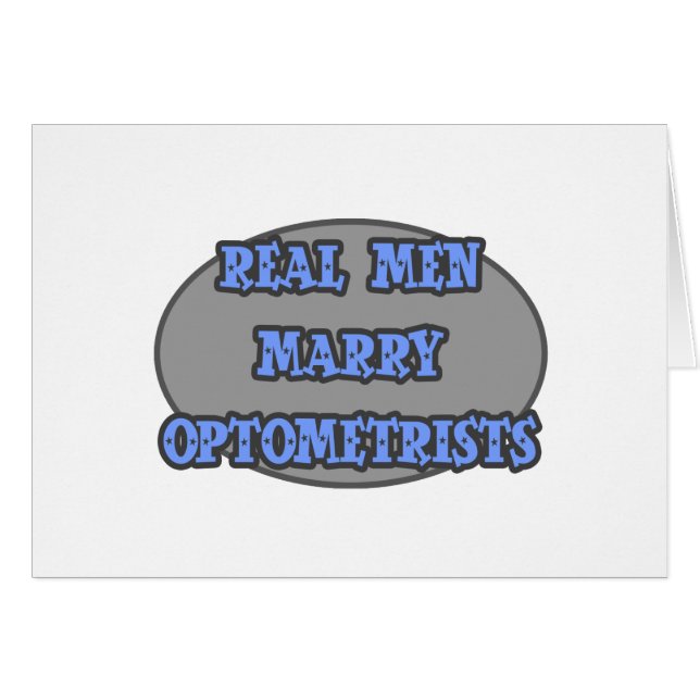 Echte Mannen Marry Optometristen (Voorkant Horizontaal)