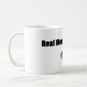 Echte Mannen Ride Harley's Koffiemok (Links)