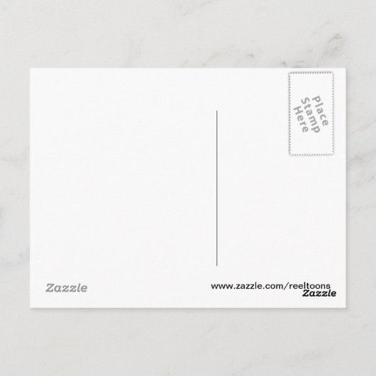 Echte Mannen: Rugby Briefkaart (Achterkant)