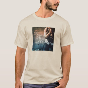 Echte Mannen vechten tegen hun vrienden T-shirt