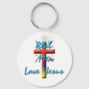 ECHTE MANNEN VERLIEZEN JESUS SLEUTELHANGER