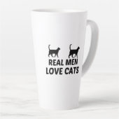 ECHTE MANNEN VERLIEZEN VANGSTEN LATTE MOK (Rechterhoek)