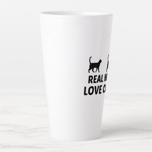 ECHTE MANNEN VERLIEZEN VANGSTEN LATTE MOK (Voorkant)