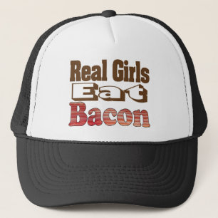 Echte Meisjes Eten Bacon Trucker Pet
