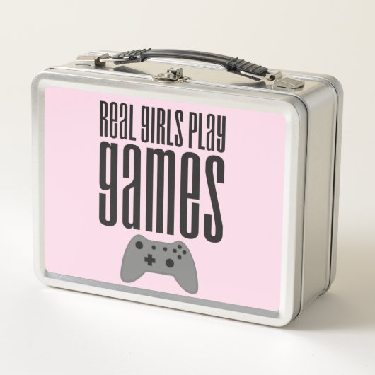 Echte meisjes spelen games (Voorkant)