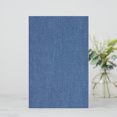 Echte mode jean denim briefpapier (Staand voorkant)