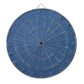 Echte mode jean denim dartbord (Voorkant)