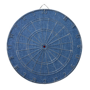 Echte mode jean denim dartbord