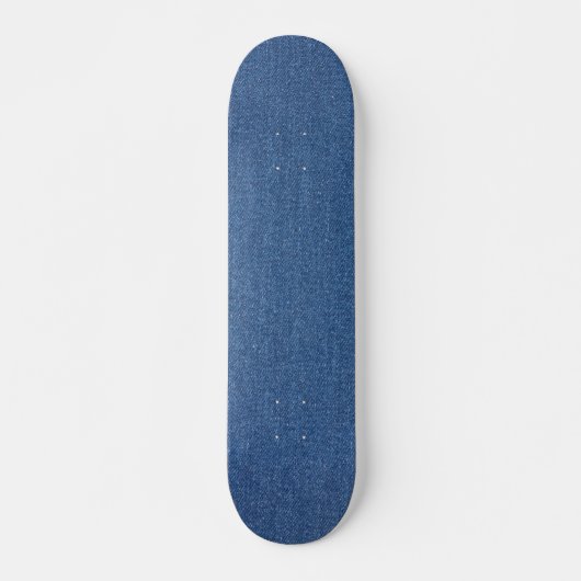 Echte mode jean denim skateboard (Voorkant)