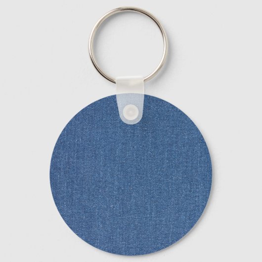 Echte mode jean denim sleutelhanger (Voorkant)