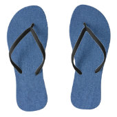 Echte mode jean denim teenslippers (Voetbed)