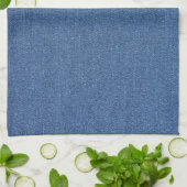 Echte mode jean denim theedoek (Gevouwen)