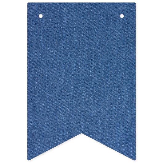 Echte mode jean denim vlaggetjes (Tweede vlag)