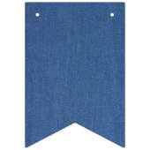 Echte mode jean denim vlaggetjes (Eerste vlag)